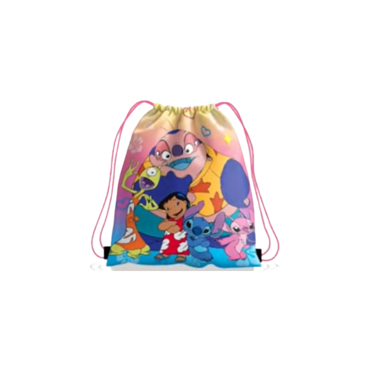 Blue Alien Drawstring Mystery Bag