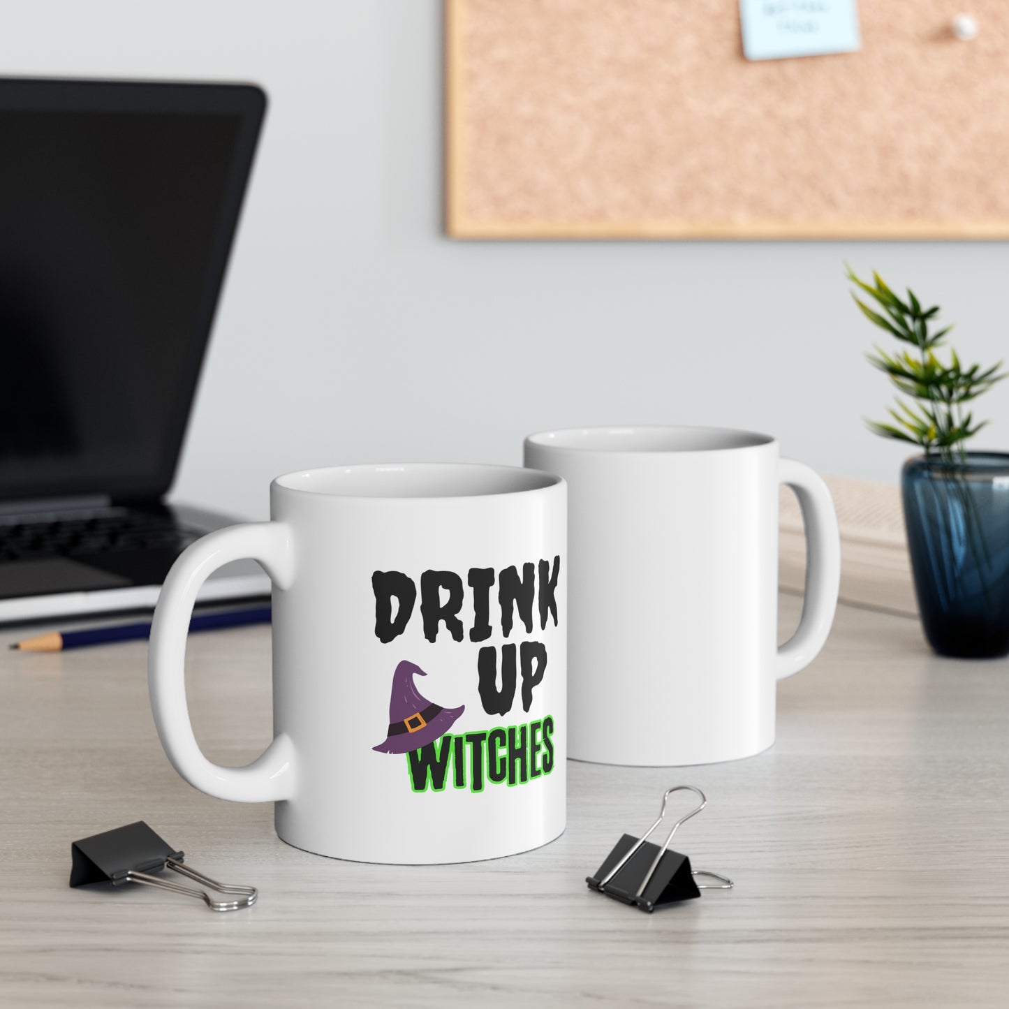 Drink Up Witches Ceramic Mug 11oz