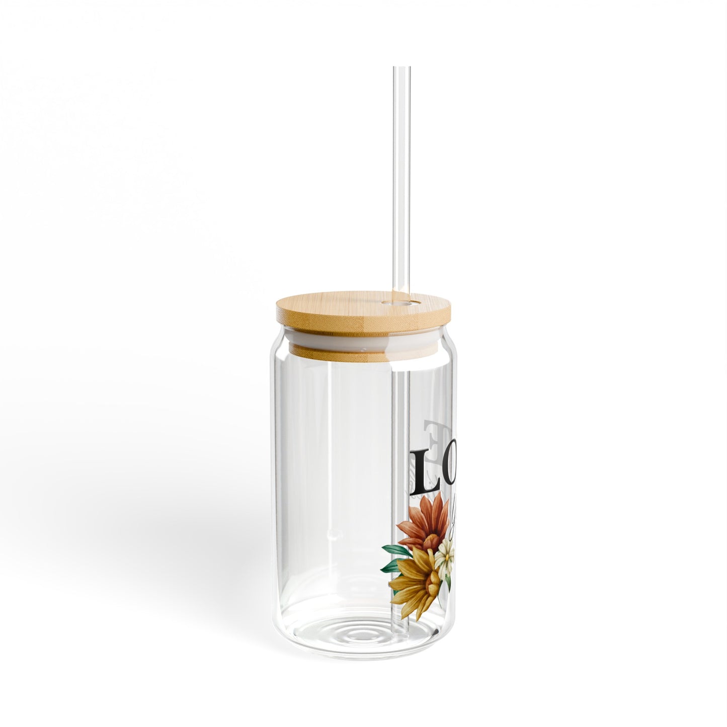 Custom Love Your Glass Tumbler - 16 oz