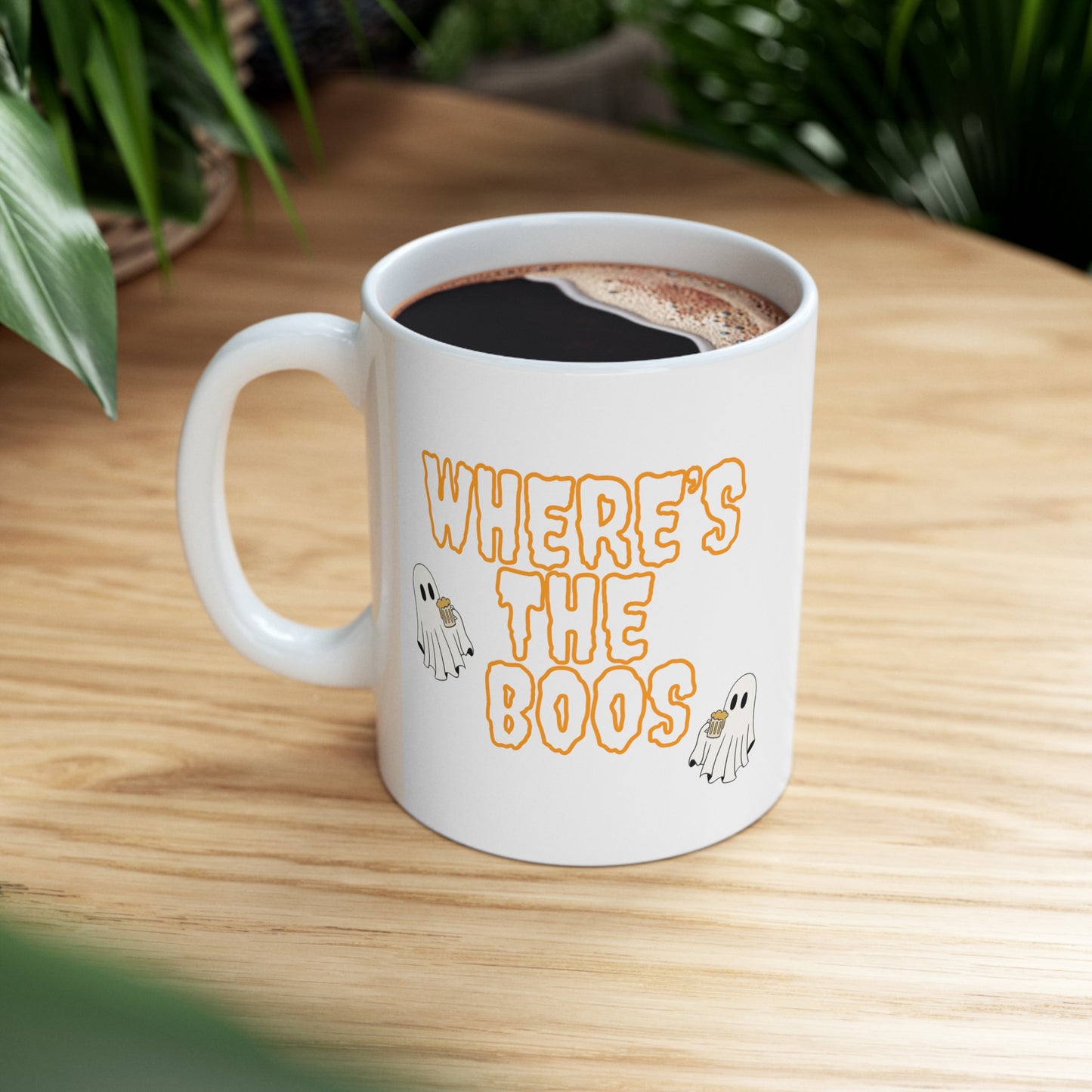 Where's The Boos Ceramic Mug 11oz