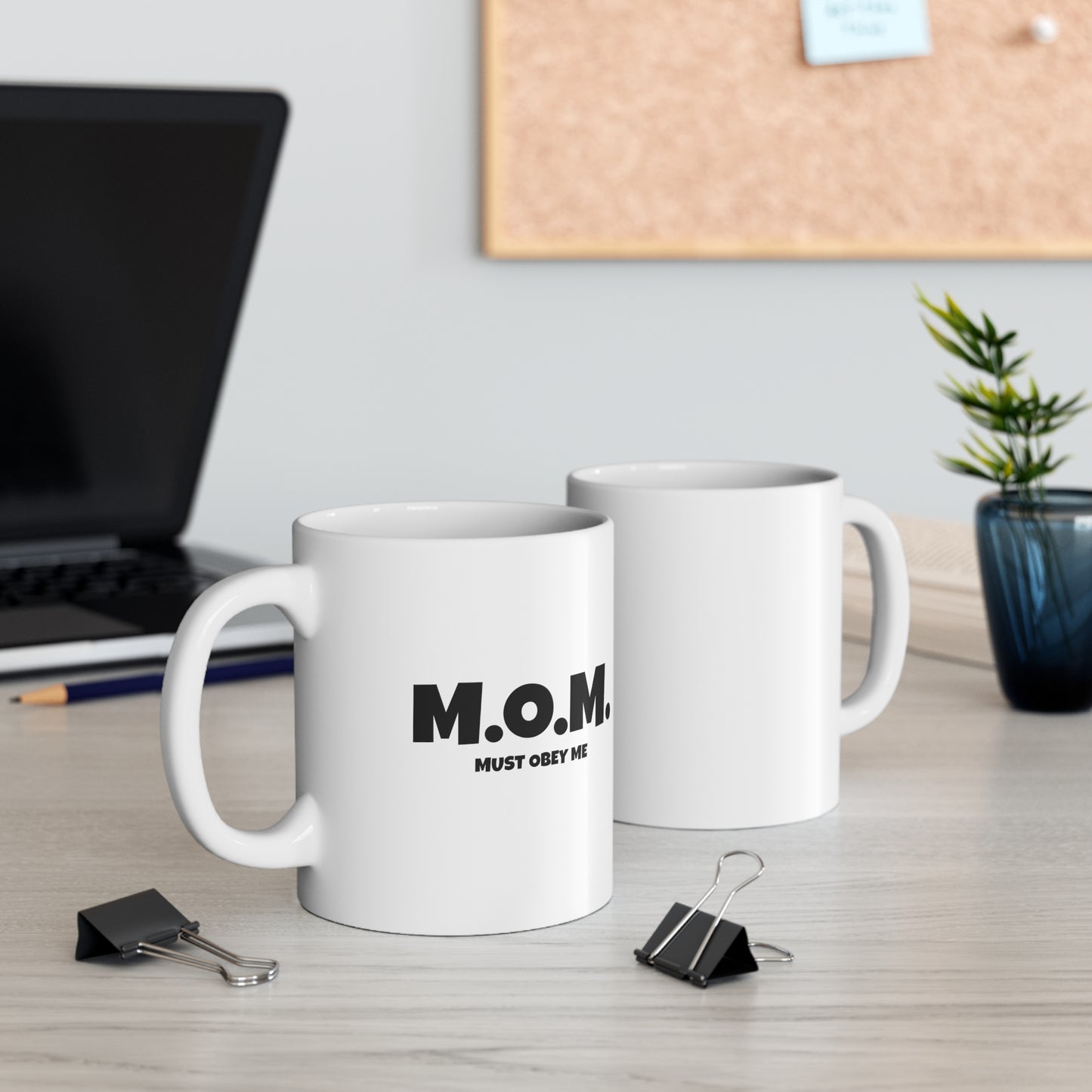 M.O.M. Ceramic Mug 11oz