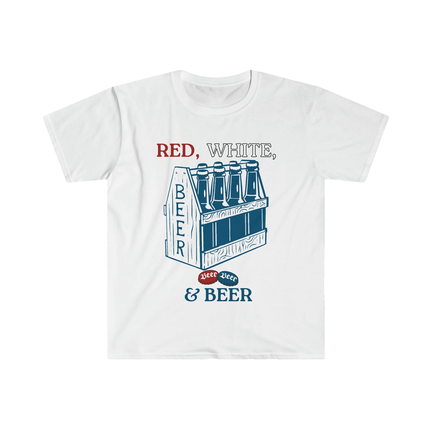 Red, White, & Beer T-Shirt