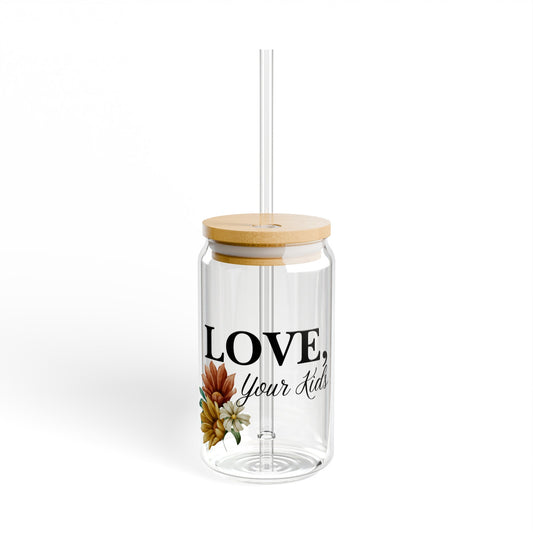 Custom Love Your Glass Tumbler - 16 oz