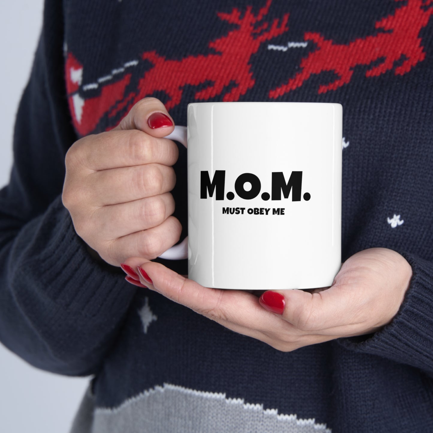 M.O.M. Ceramic Mug 11oz