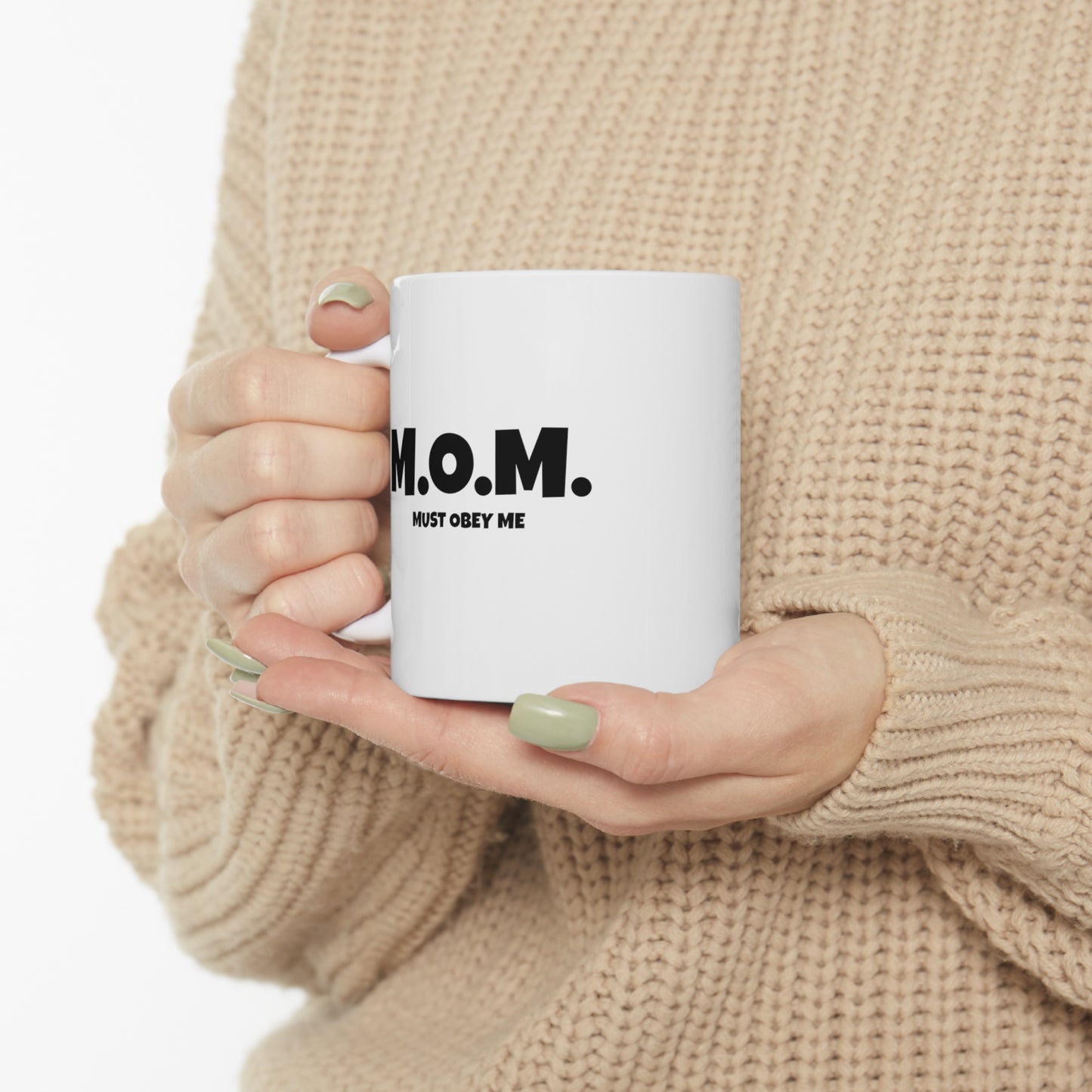 M.O.M. Ceramic Mug 11oz