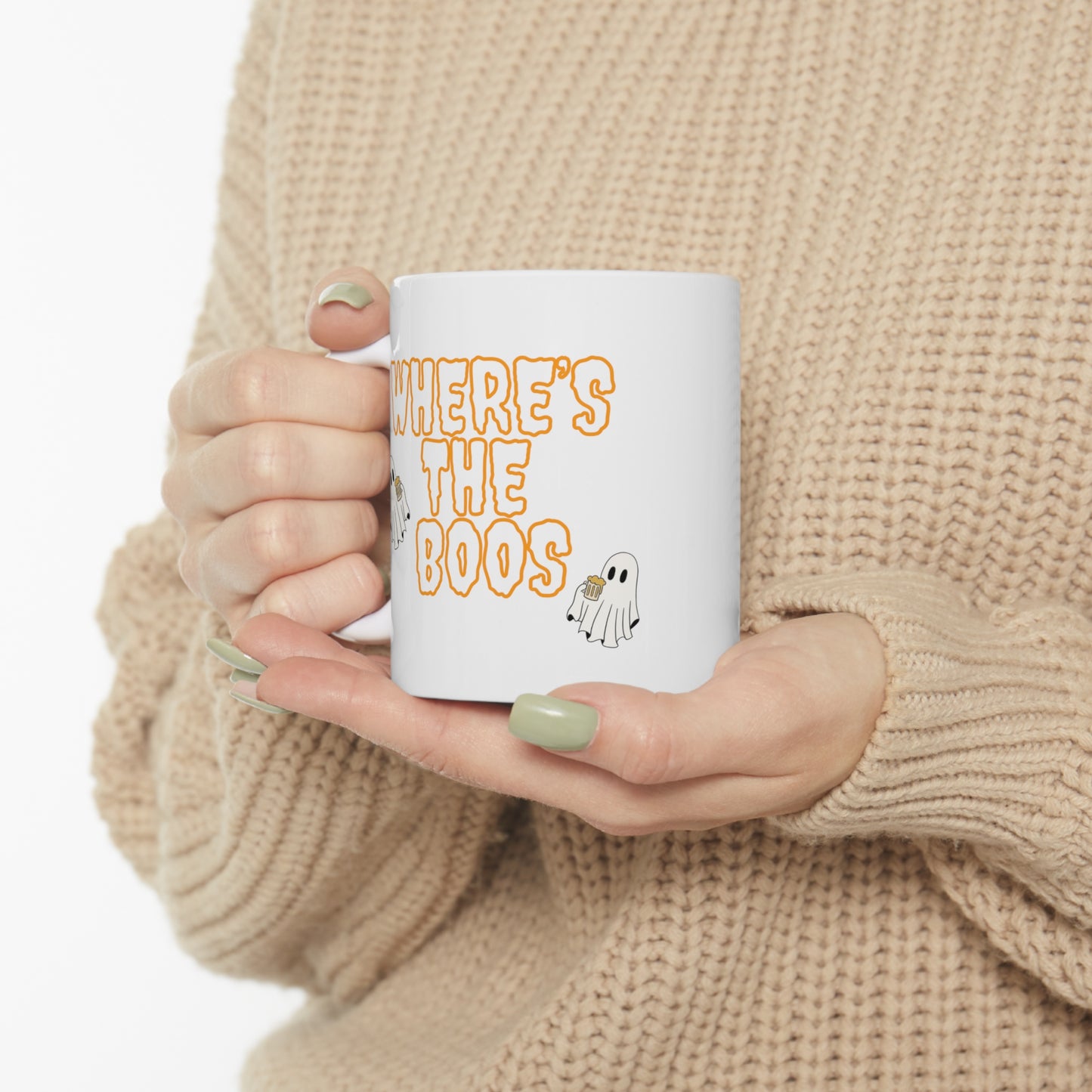 Where's The Boos Ceramic Mug 11oz