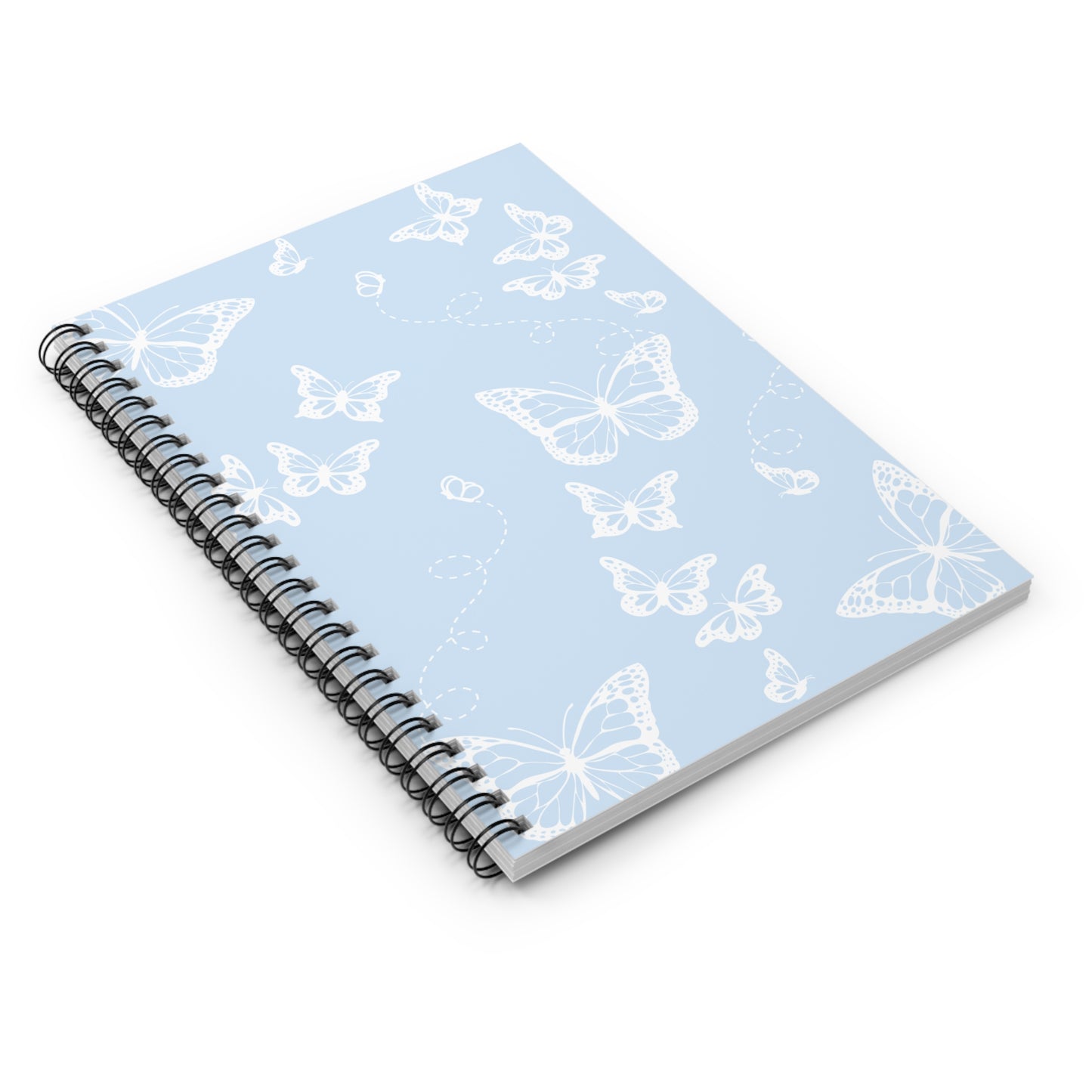 Butterfly Notebook - Powered Blue