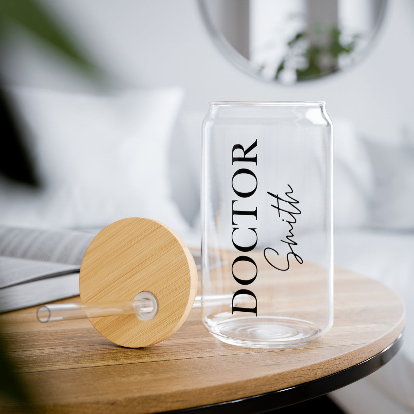 Custom Doctor Glass Tumbler #1 - 16 oz