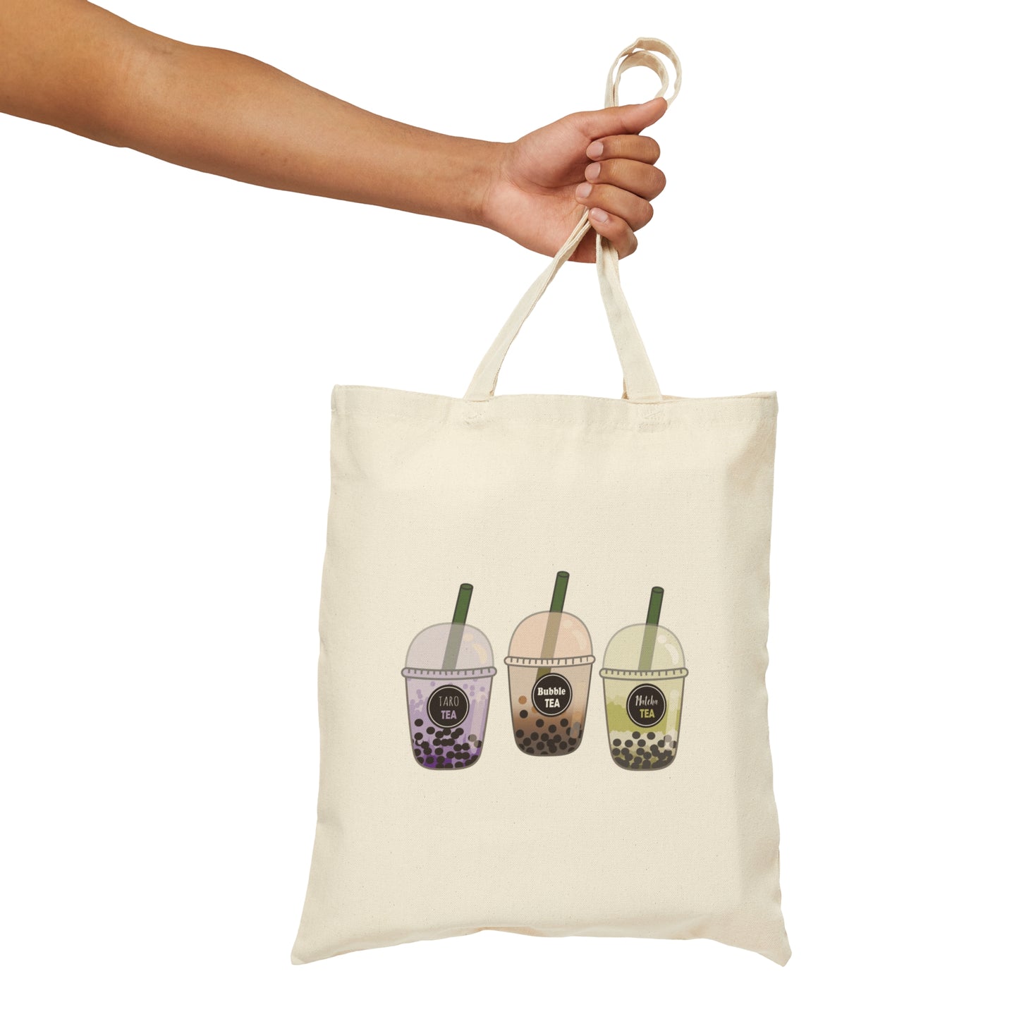 Boba Canvas Tote Bag