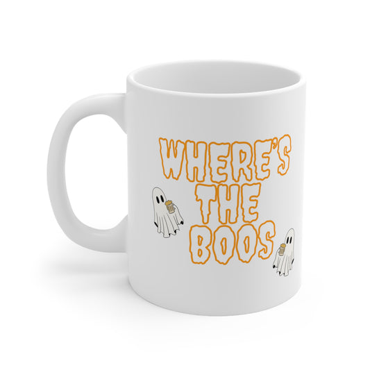 Where's The Boos Ceramic Mug 11oz