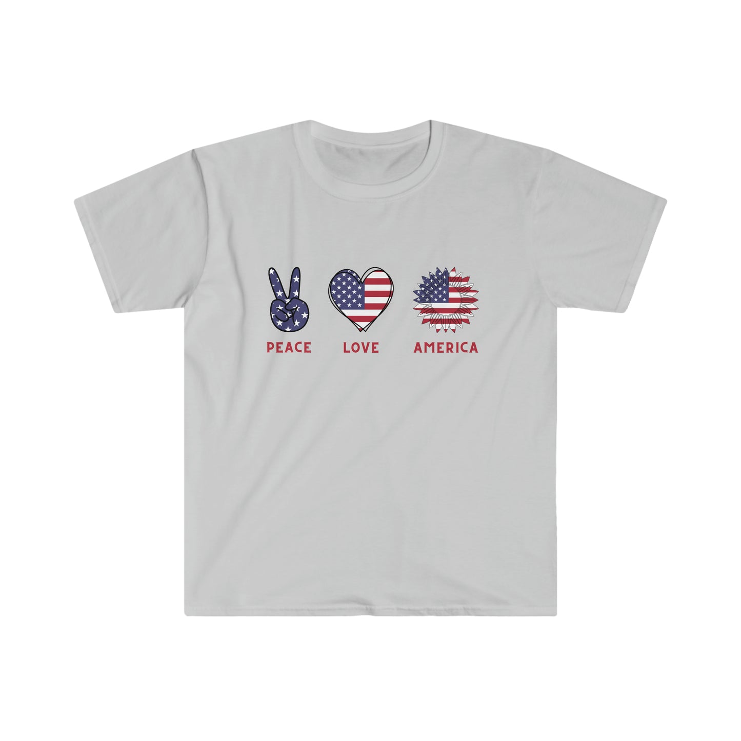 Peace Love America T-Shirt