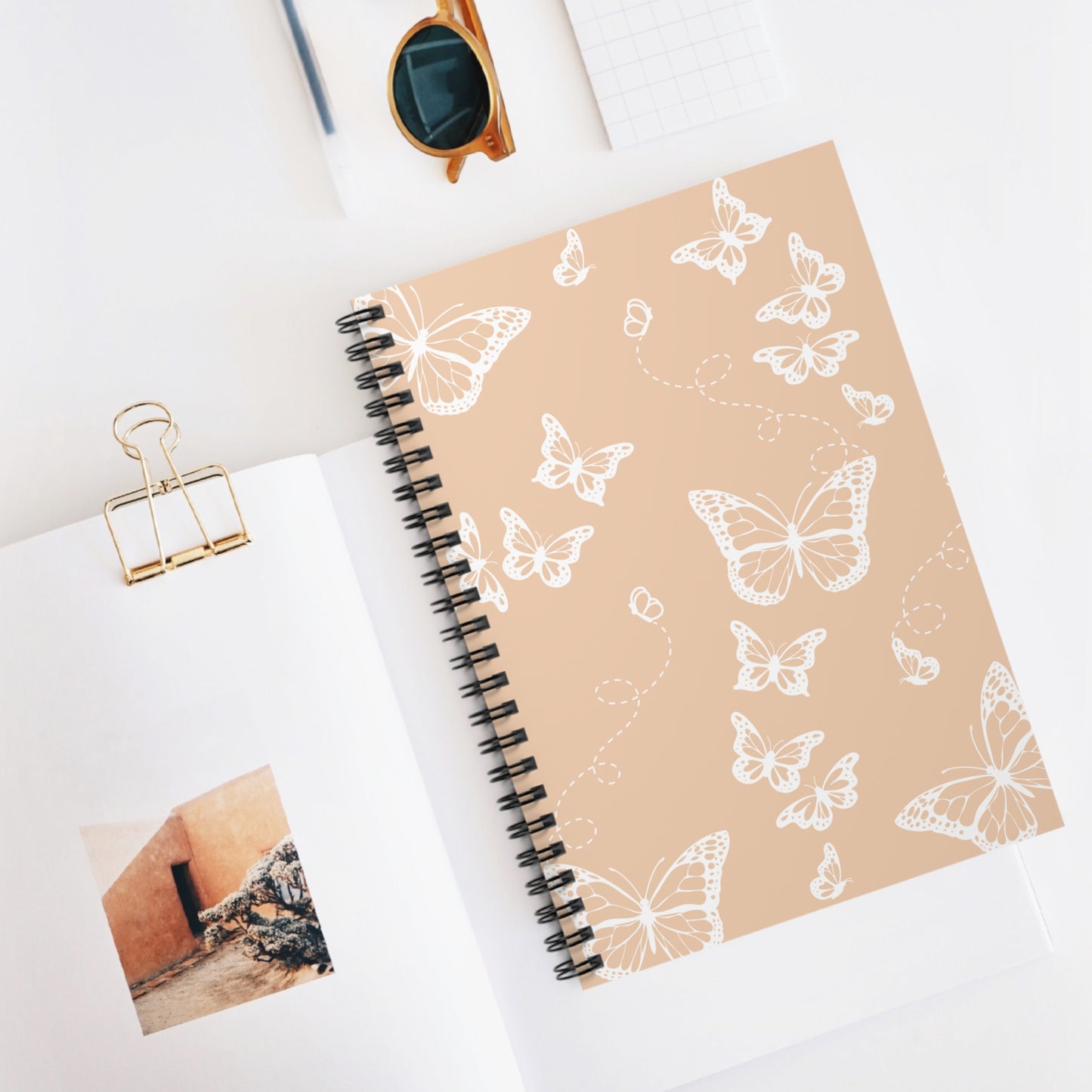 Butterfly Notebook - Creamsicle