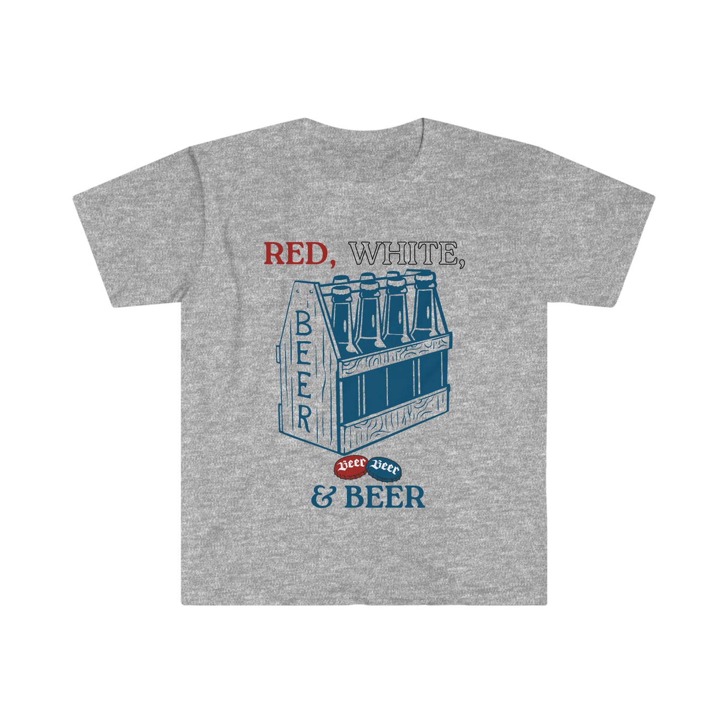 Red, White, & Beer T-Shirt