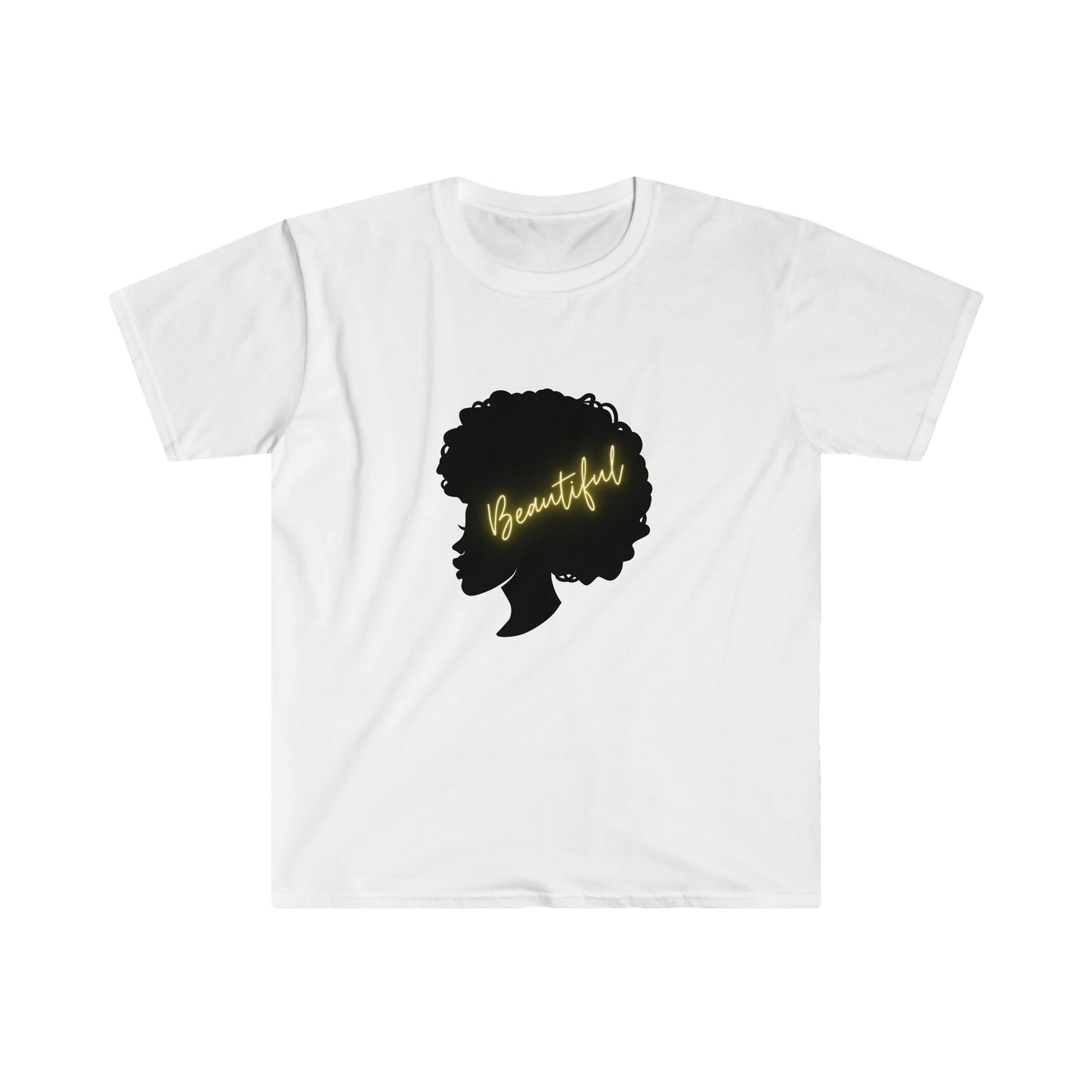 Beautiful Afro Girl T-Shirt and Mug Set