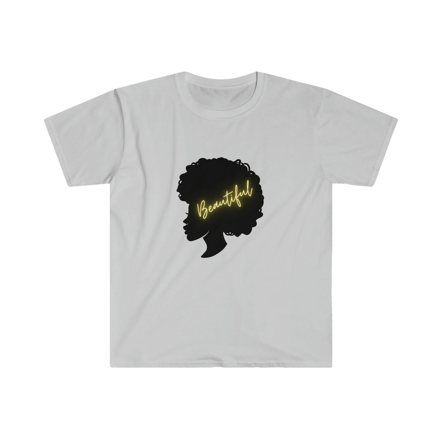 Beautiful Afro Girl T-Shirt and Mug Set