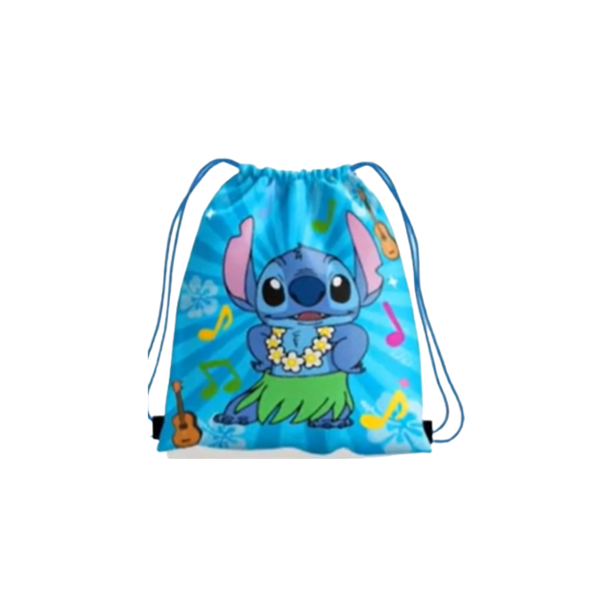 Blue Alien Drawstring Mystery Bag