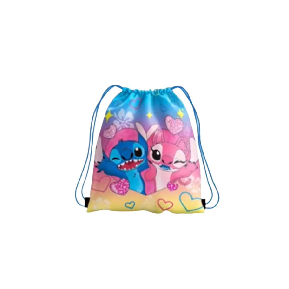 Blue Alien Drawstring Mystery Bag