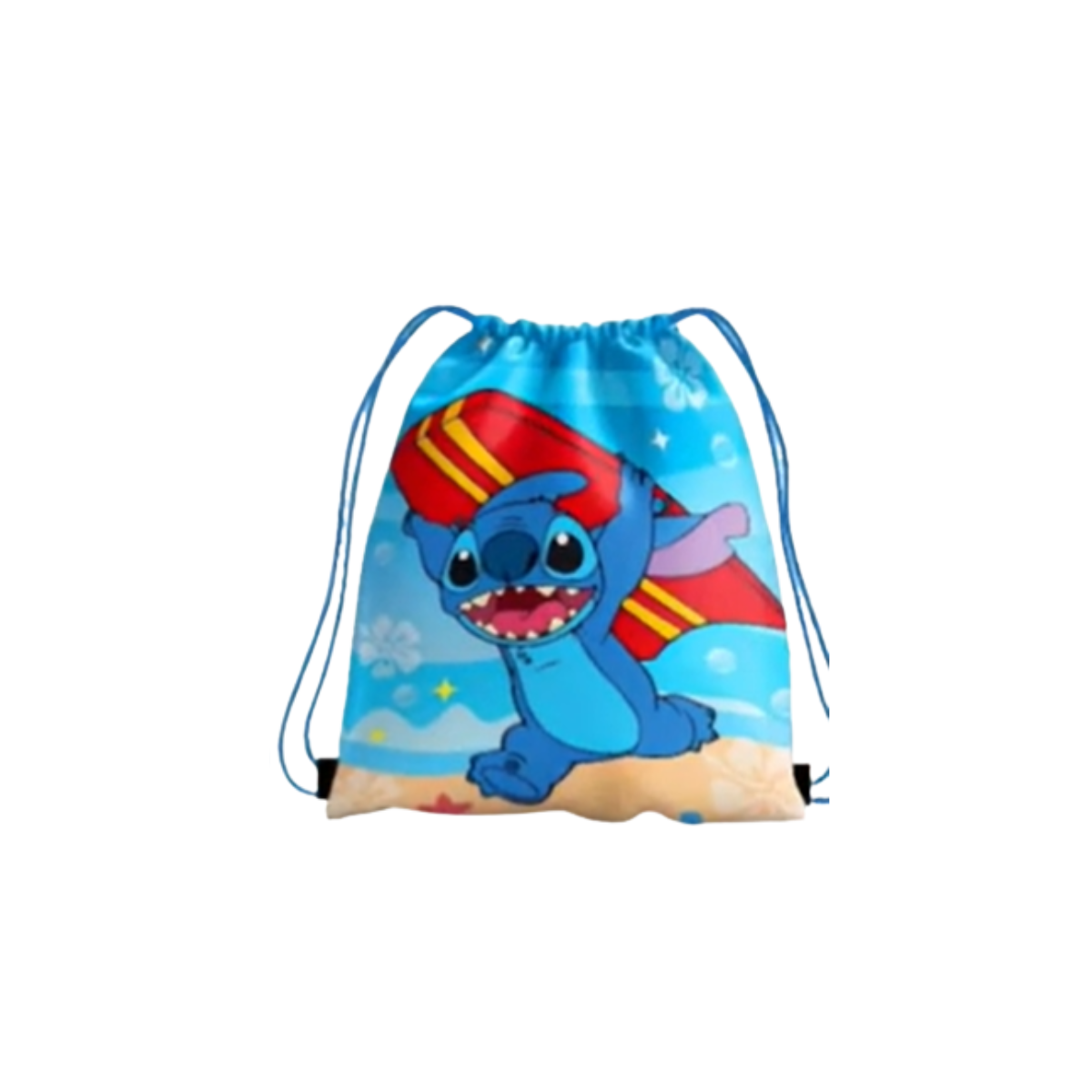 Blue Alien Drawstring Mystery Bag