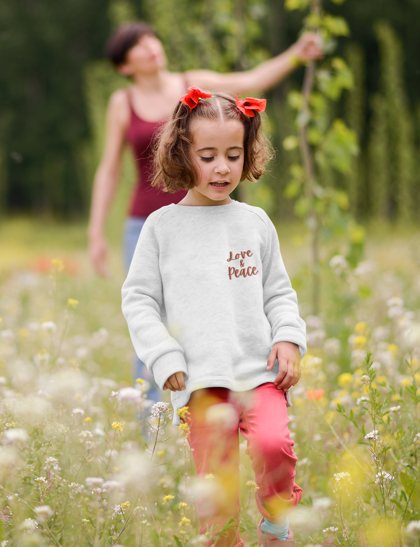 Love and Peace Sweatshirt - Kid