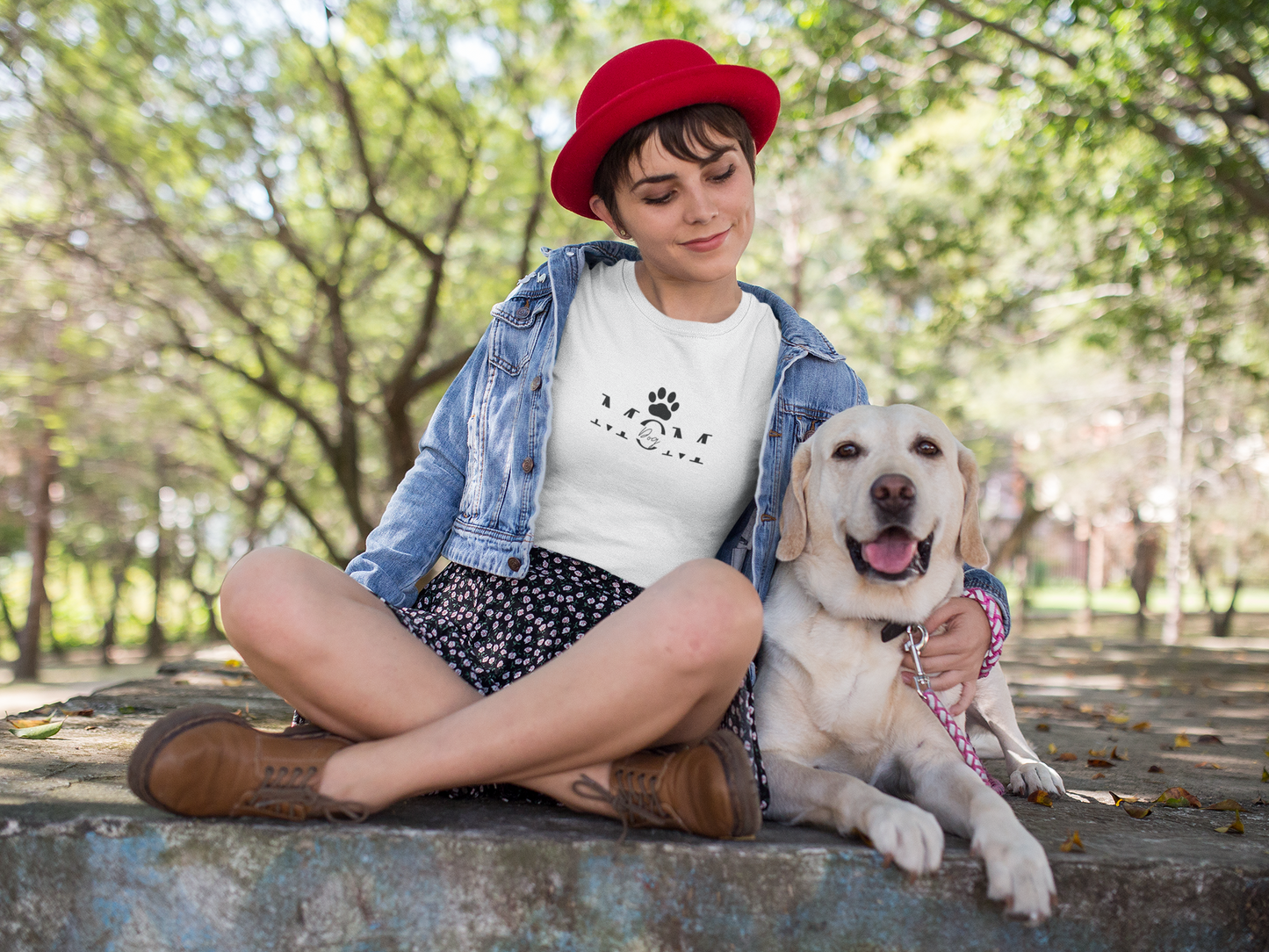 Dog Mom T-Shirt and Mug Set