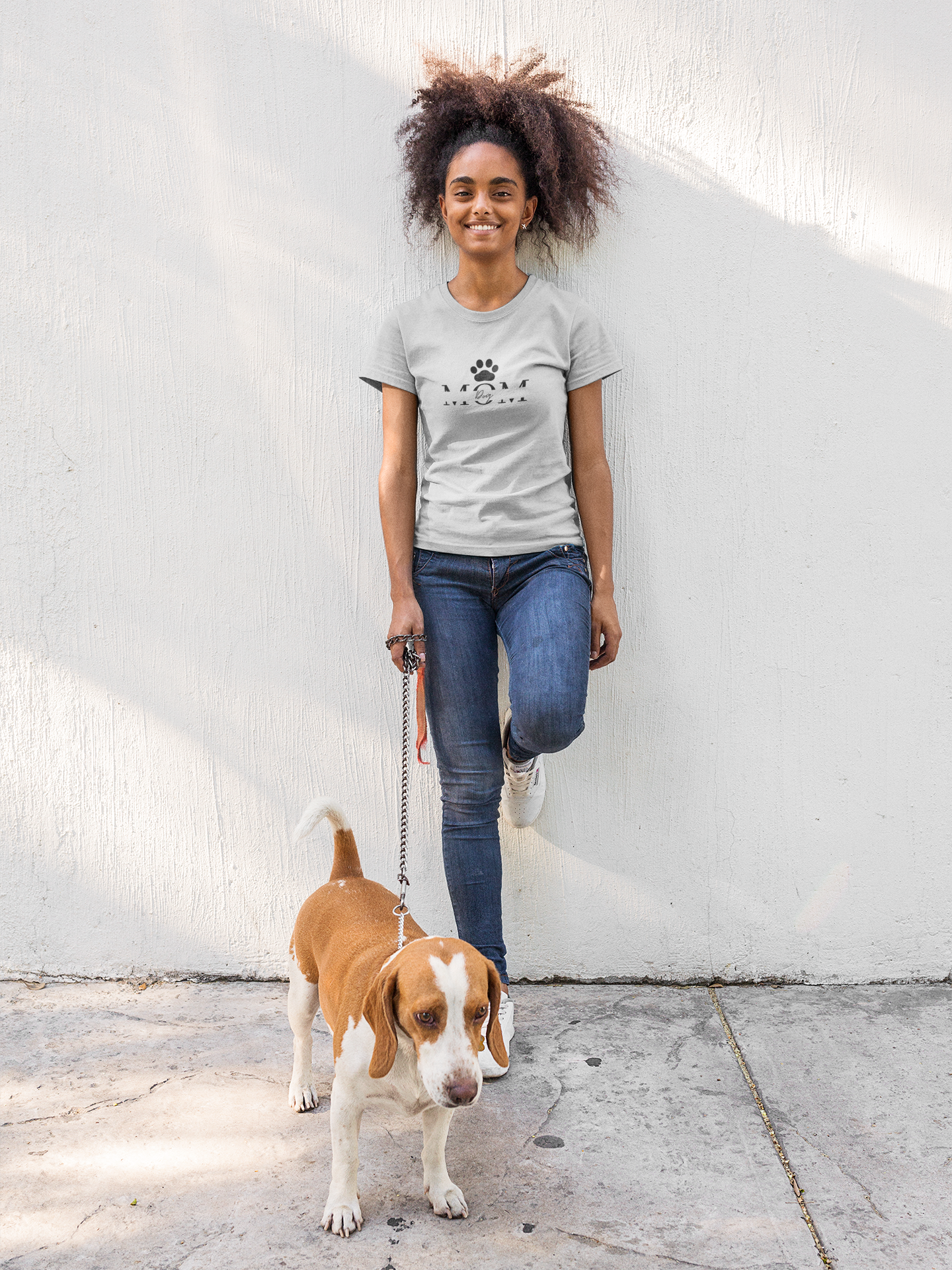 Dog Mom T-Shirt and Mug Set