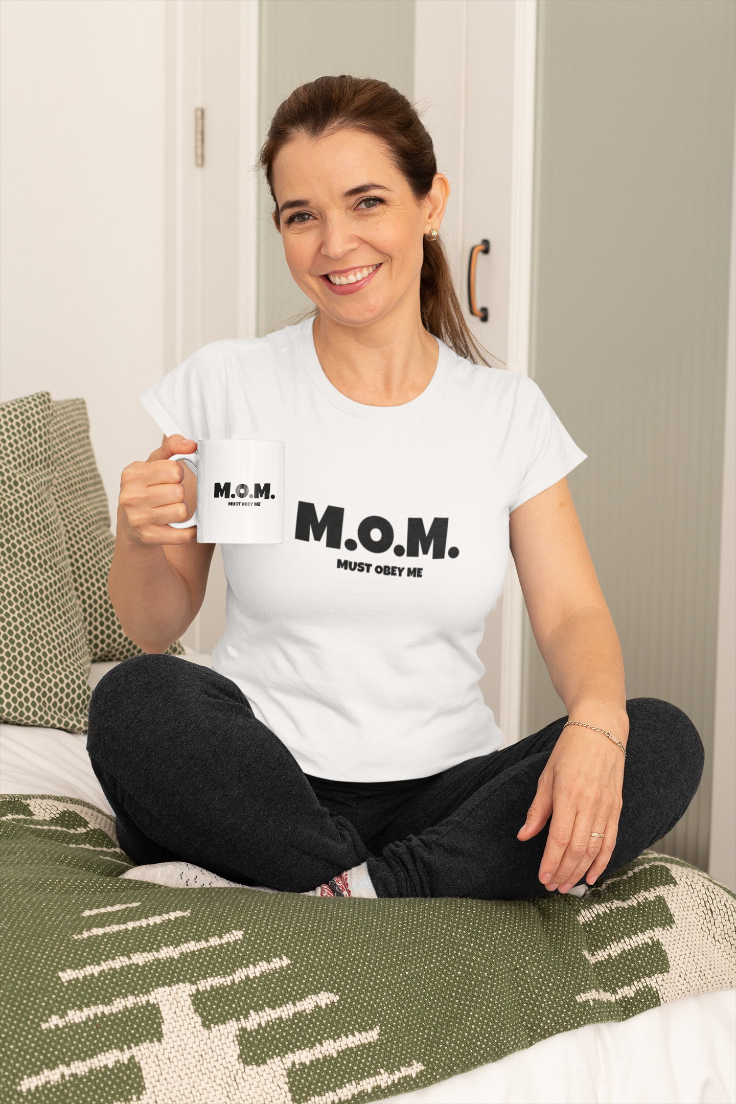 M.O.M. T-Shirt and Mug Set