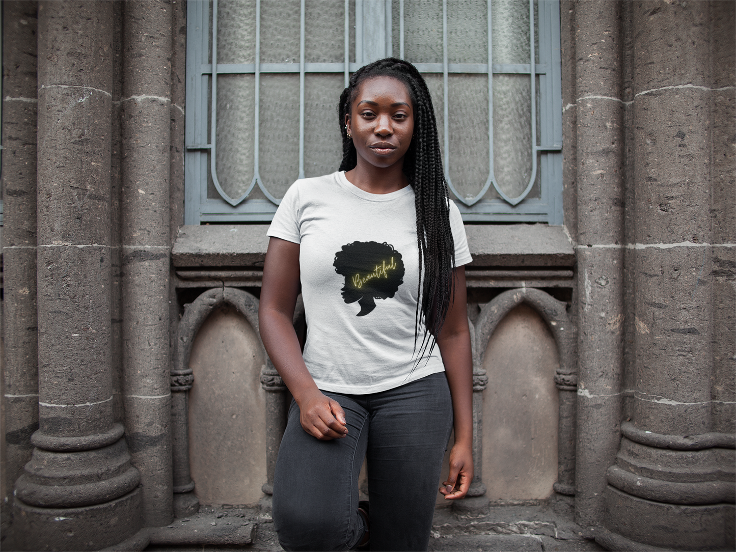 Beautiful Afro Girl T-Shirt