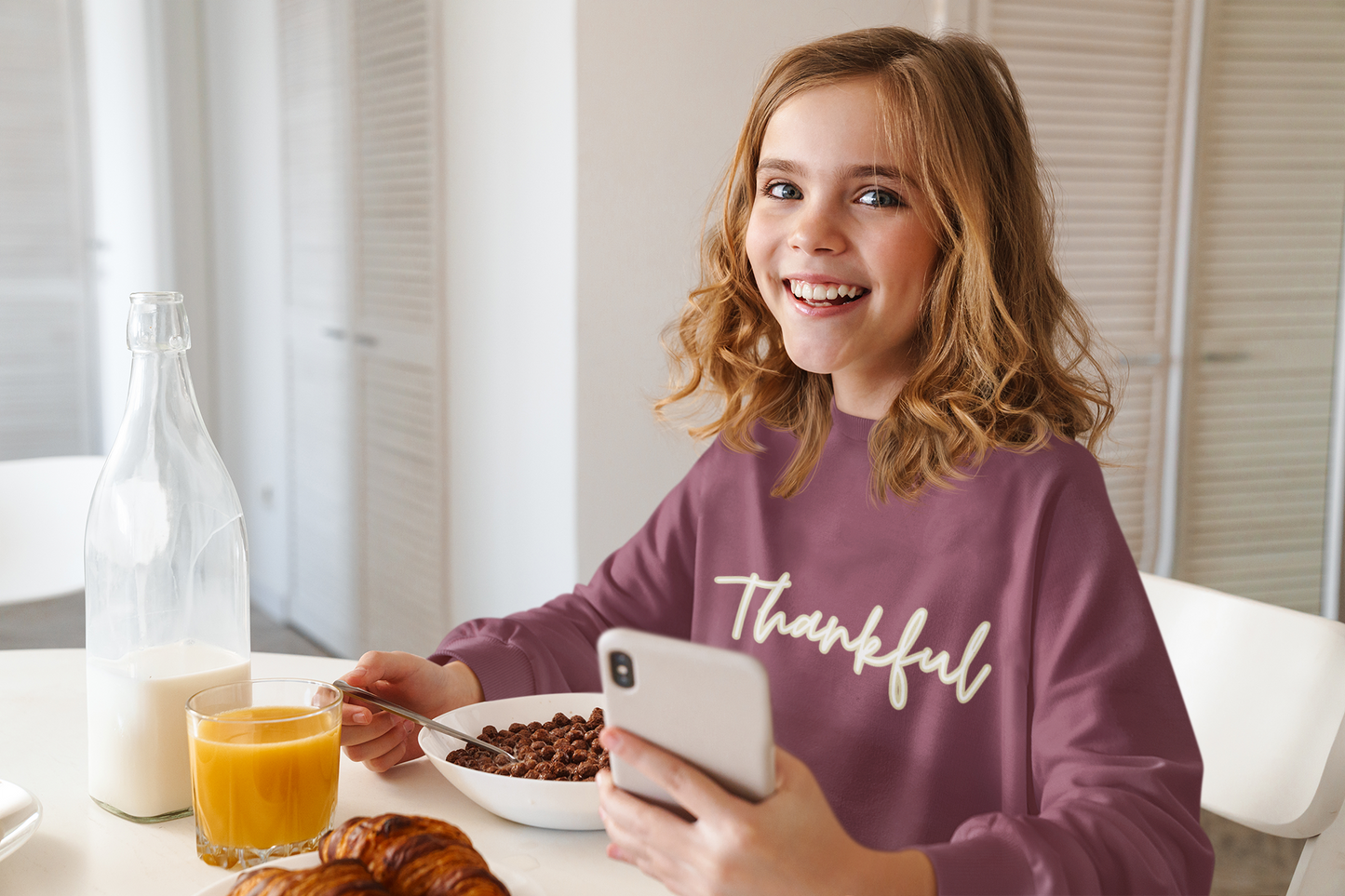 Thankful Sweatshirt - Kid