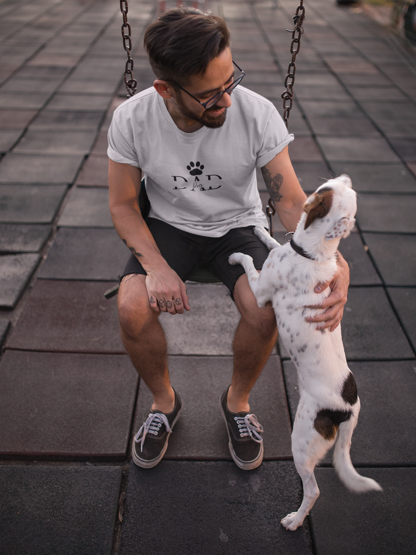 Dog Dad T-Shirt and Mug Set