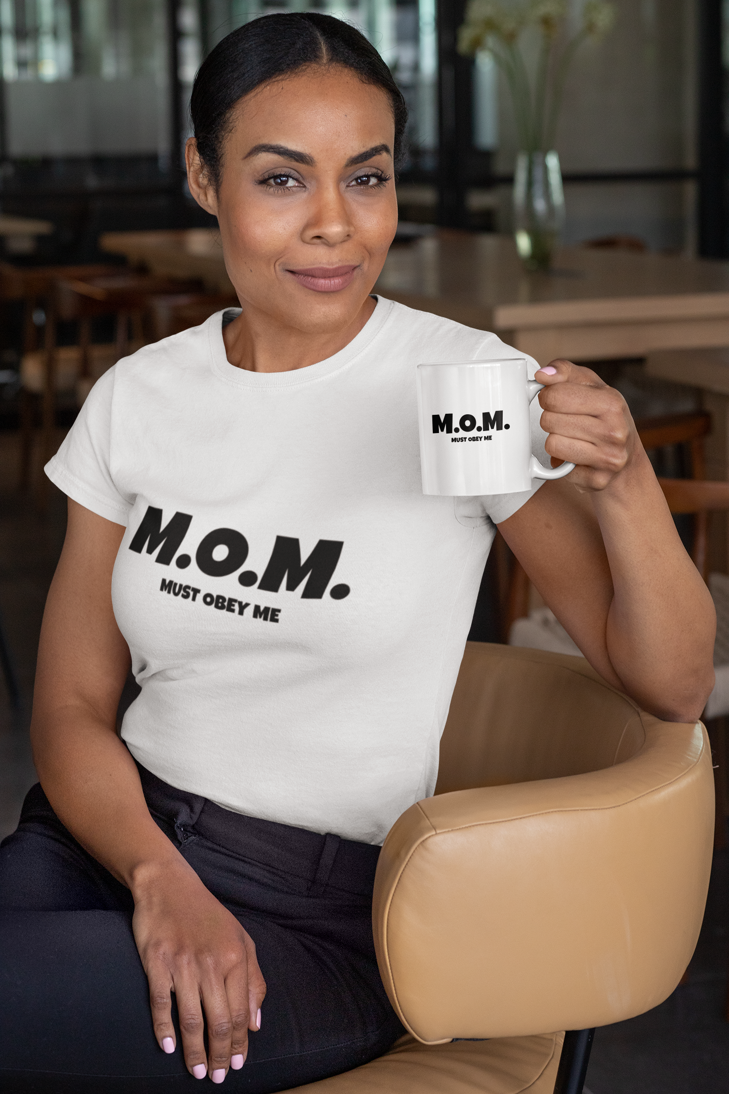 M.O.M. T-Shirt and Mug Set